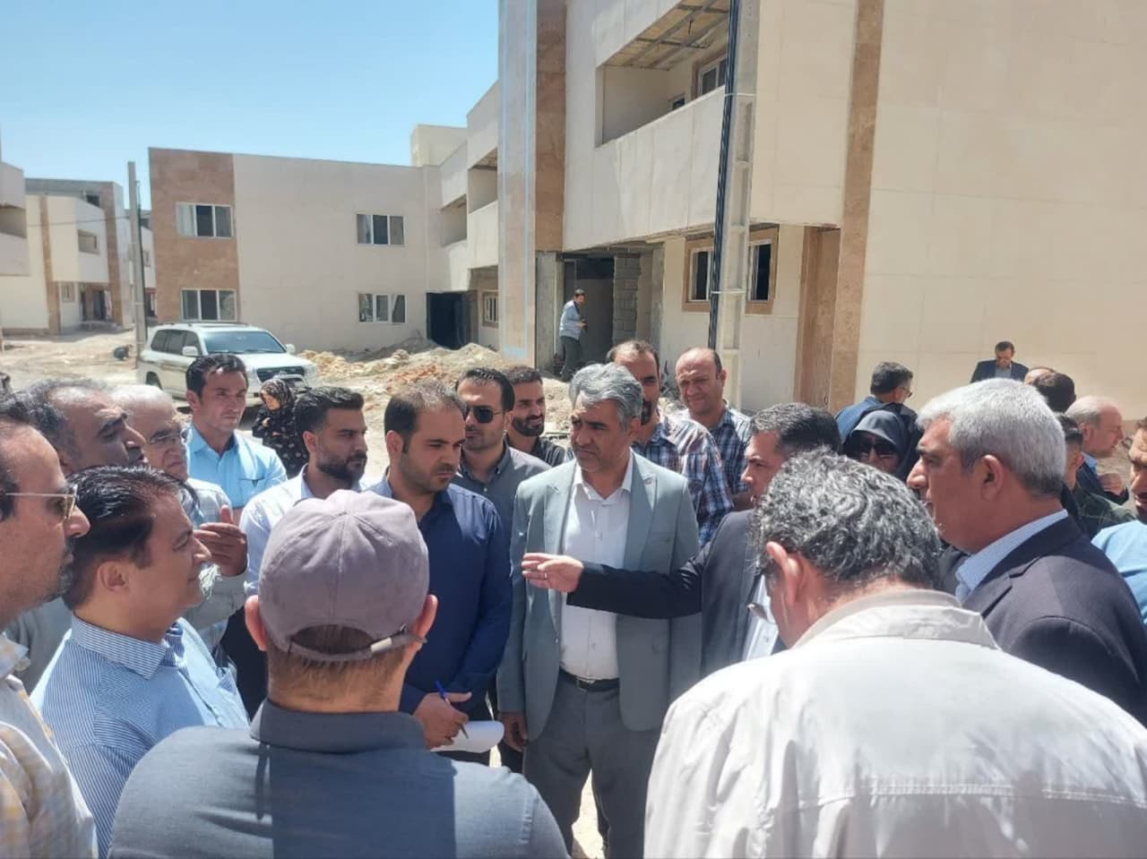 بازدید از پروژه ۴۰۰ واحدی پهرآباد مراغه-05
