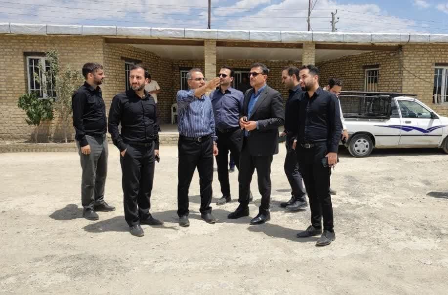 بازدید و بررسی وضعیت پیشرفت پروژه ۴۸۰ واحدی فرهنگیان همدان-01