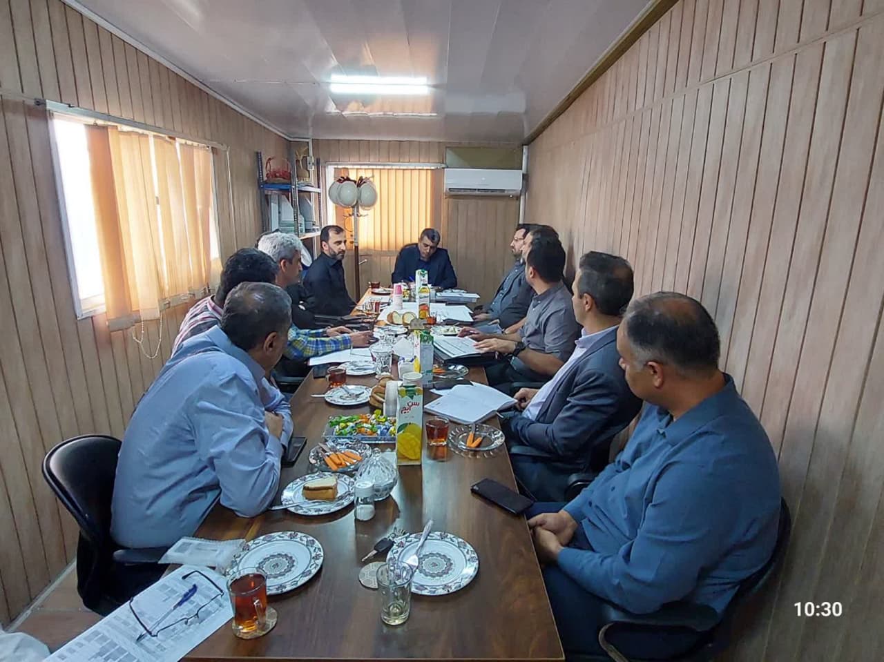 بررسی وضعیت پیشرفت و برنامه ریزی پروژه ۷۲۰ واحدی شاهرود-01