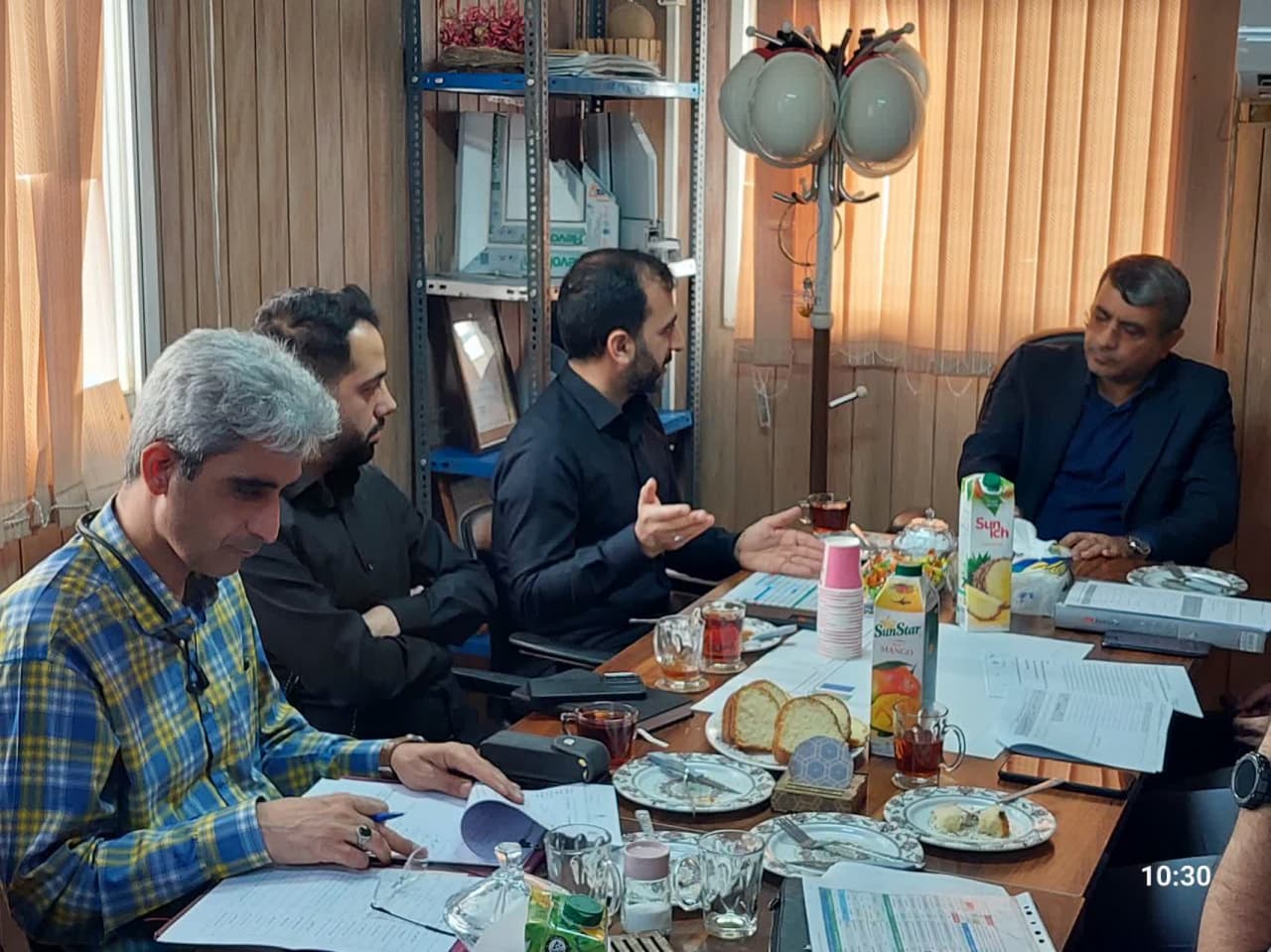 بررسی وضعیت پیشرفت و برنامه ریزی پروژه ۷۲۰ واحدی شاهرود-02