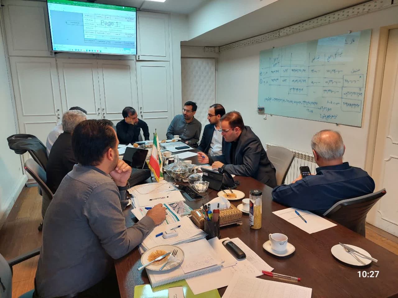 جلسه تعیین قیمت و زمان تحویل پروژه فرهنگ شهر اهواز -02