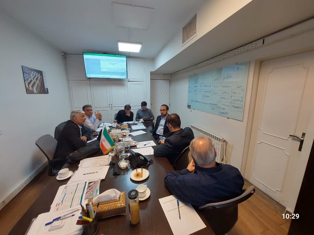 جلسه تعیین قیمت و زمان تحویل پروژه فرهنگ شهر اهواز -04