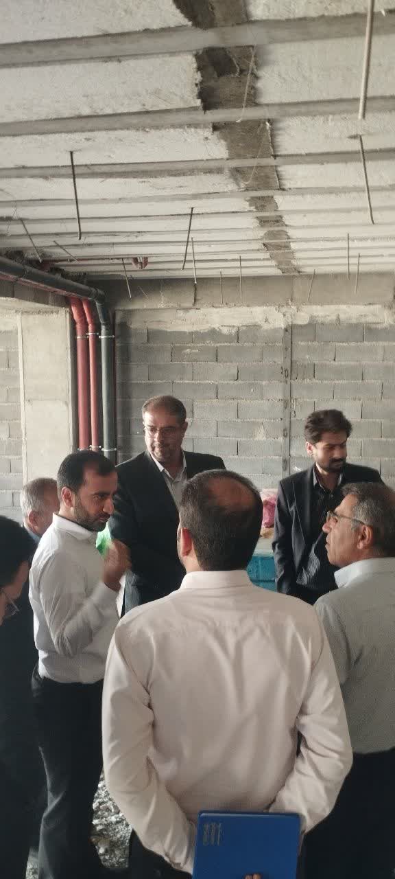 بازدید از عملیات اجرایی و پیشرفت پروژه ۴۸۰ واحدی فرهنگیان همدان-02