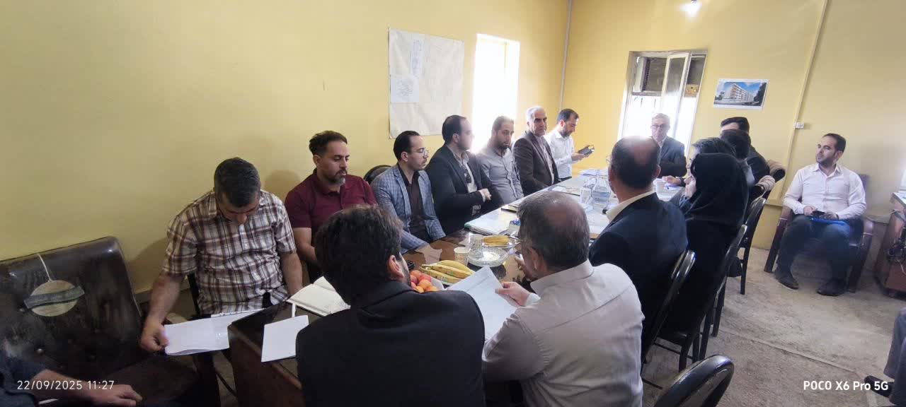 جلسه بررسی وضعیت پیشرفت،طرح مشکلات و ارزیابی عملکرد شرکت جهاد نصر همدان-01