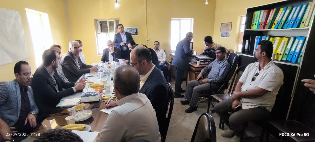 جلسه بررسی وضعیت پیشرفت،طرح مشکلات و ارزیابی عملکرد شرکت جهاد نصر همدان-03