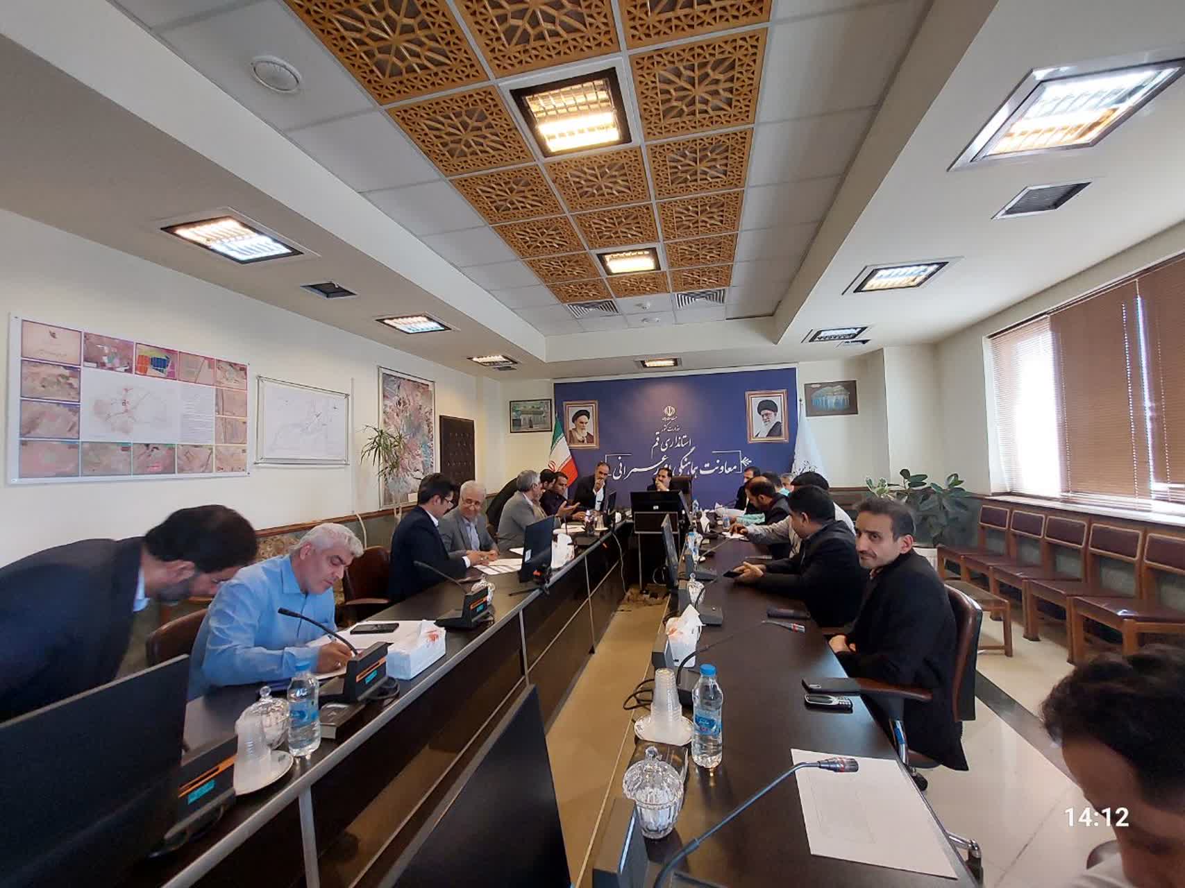 جلسه هماهنگی و رفع موانع افتتاح فاز اول پروژه پردیسان قم-01