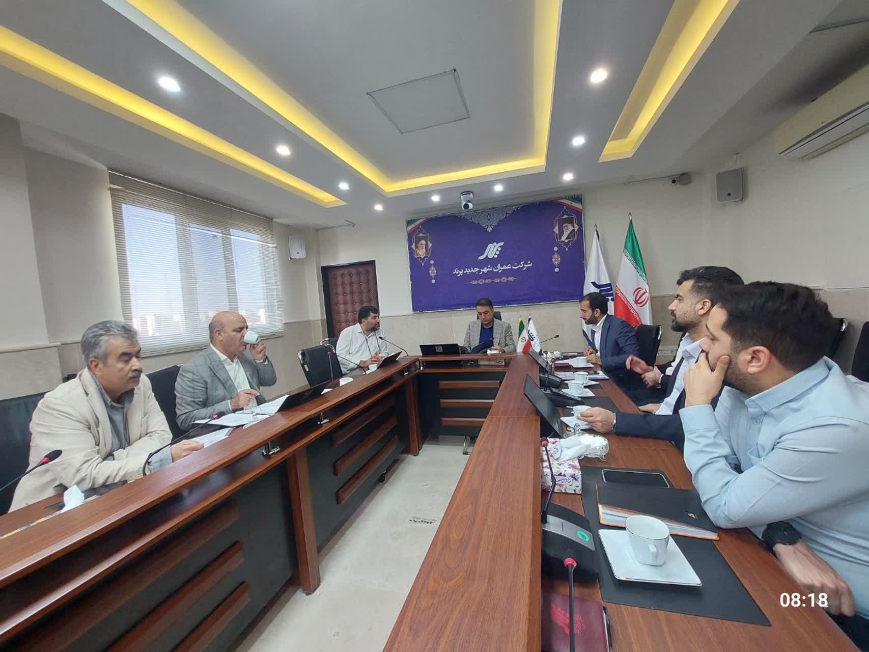 جلسه بررسی موضوعات و مسائل پروژه های شهر جدید پرند-01