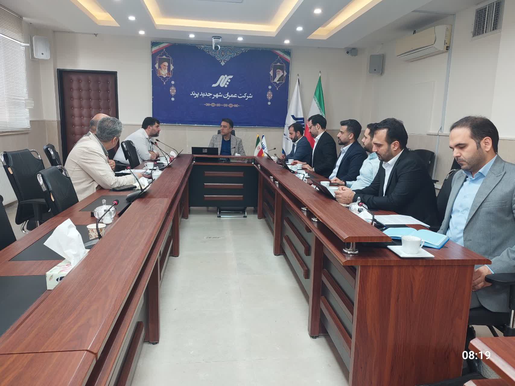 جلسه بررسی موضوعات و مسائل پروژه های شهر جدید پرند-02