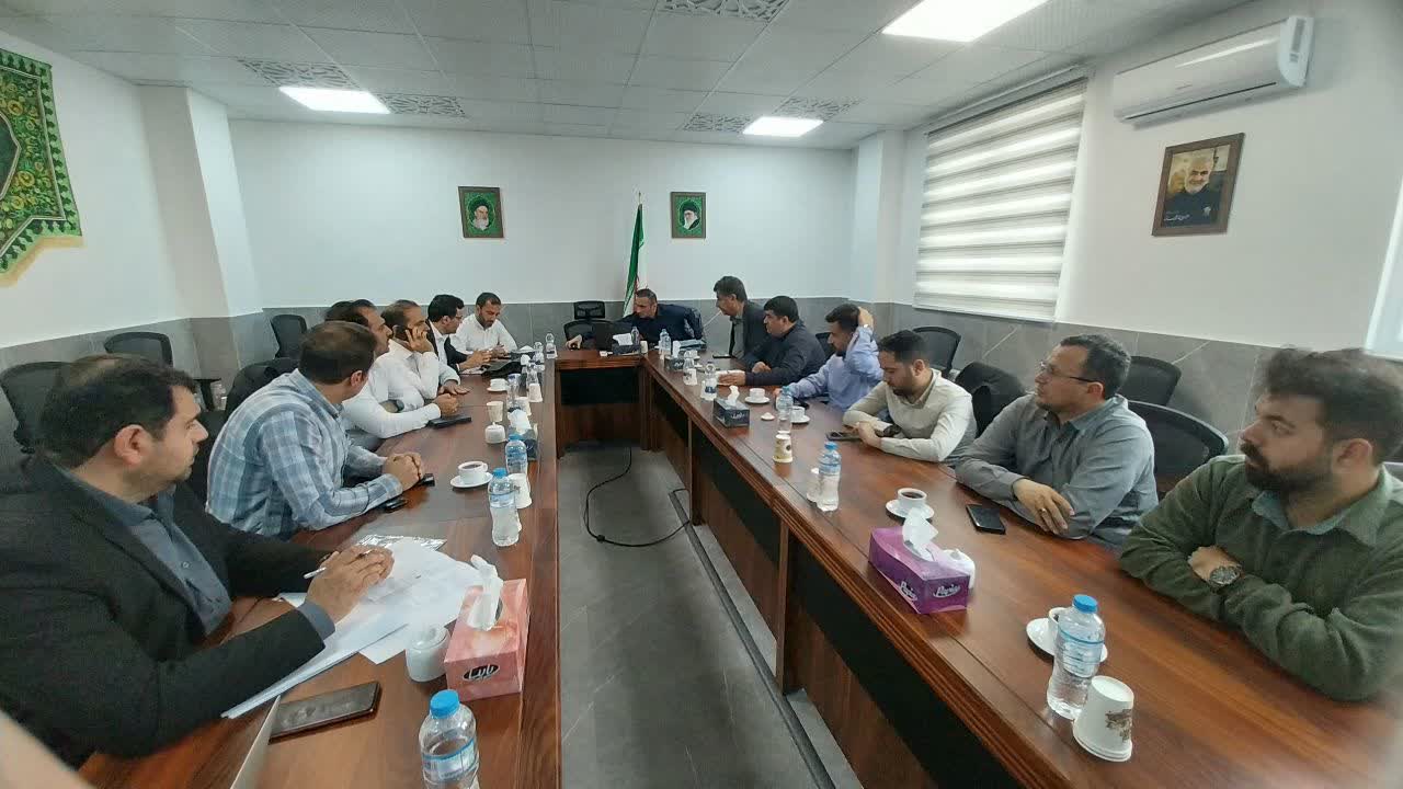 جلسه بررسی و رفع موضوعات پیمانکار پروژه اردبیل -01