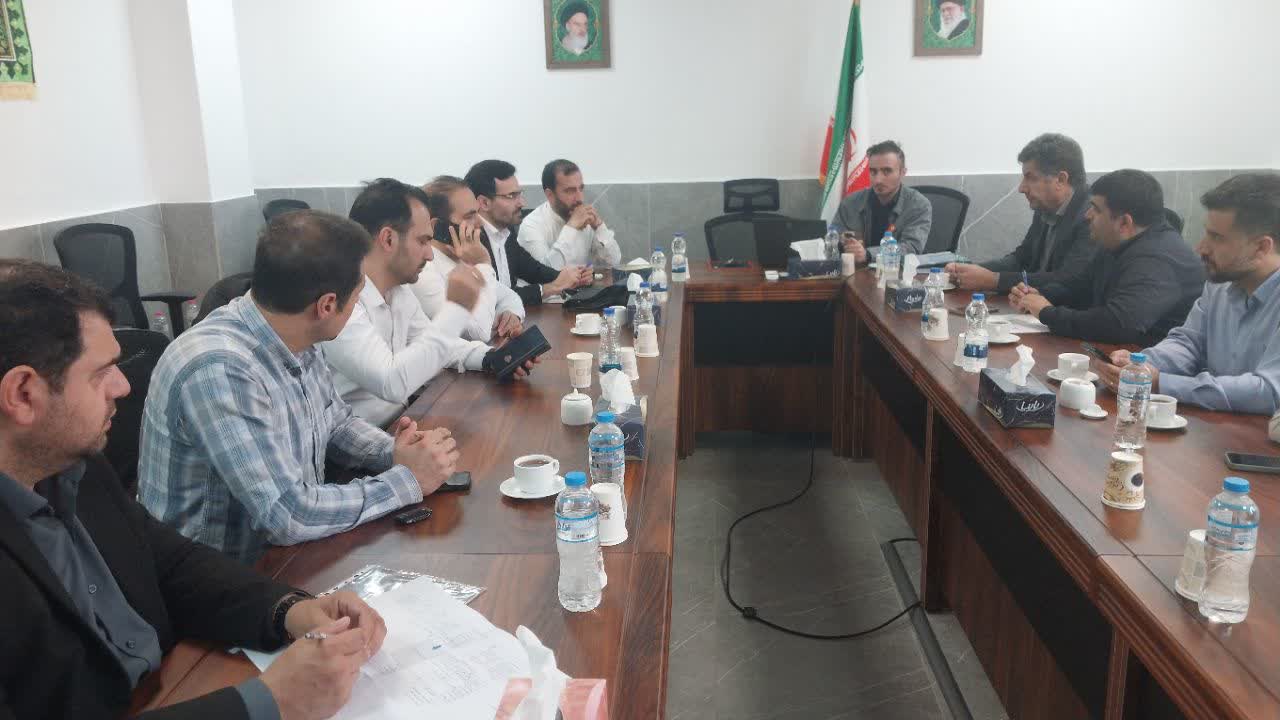 جلسه بررسی و رفع موضوعات پیمانکار پروژه اردبیل -03