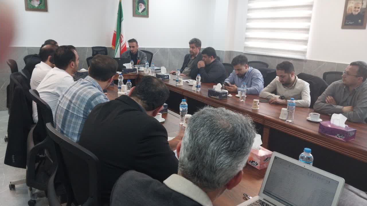 جلسه بررسی و رفع موضوعات پیمانکار پروژه اردبیل -05
