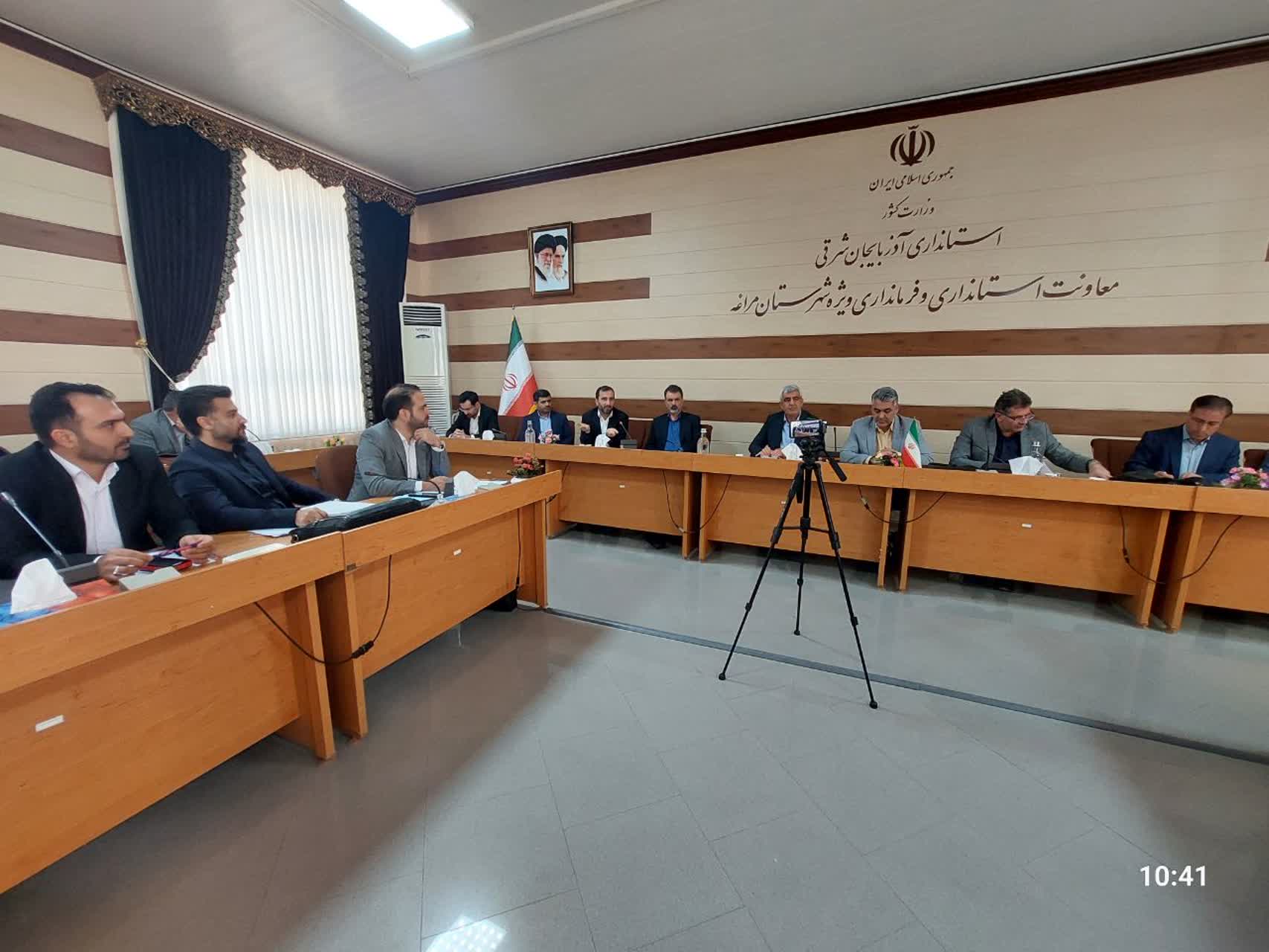 جلسه شورای مسکن استان آذربایجان شرقی،شهر مراغه-07