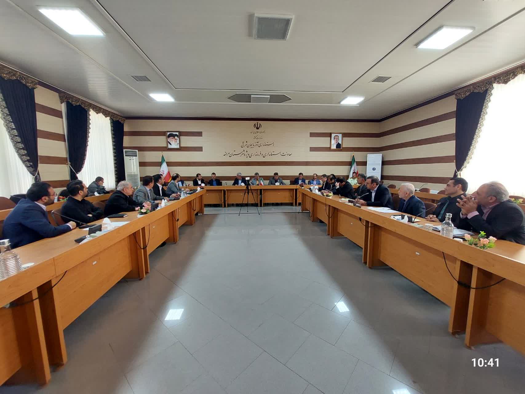 جلسه شورای مسکن استان آذربایجان شرقی،شهر مراغه-08