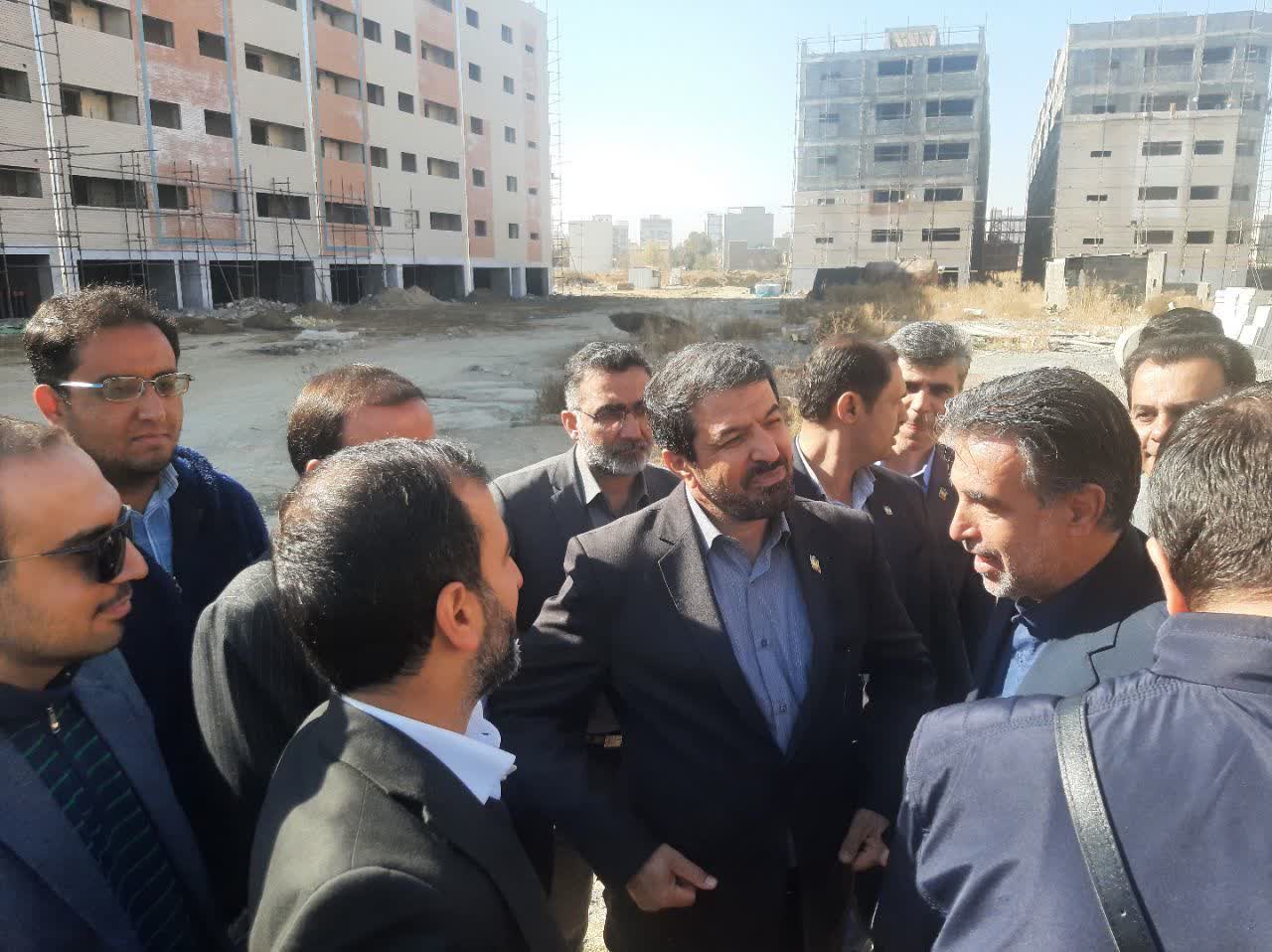بازدید استاندار همدان از پروژه ۴۸۰ واحدی فرهنگیان-10