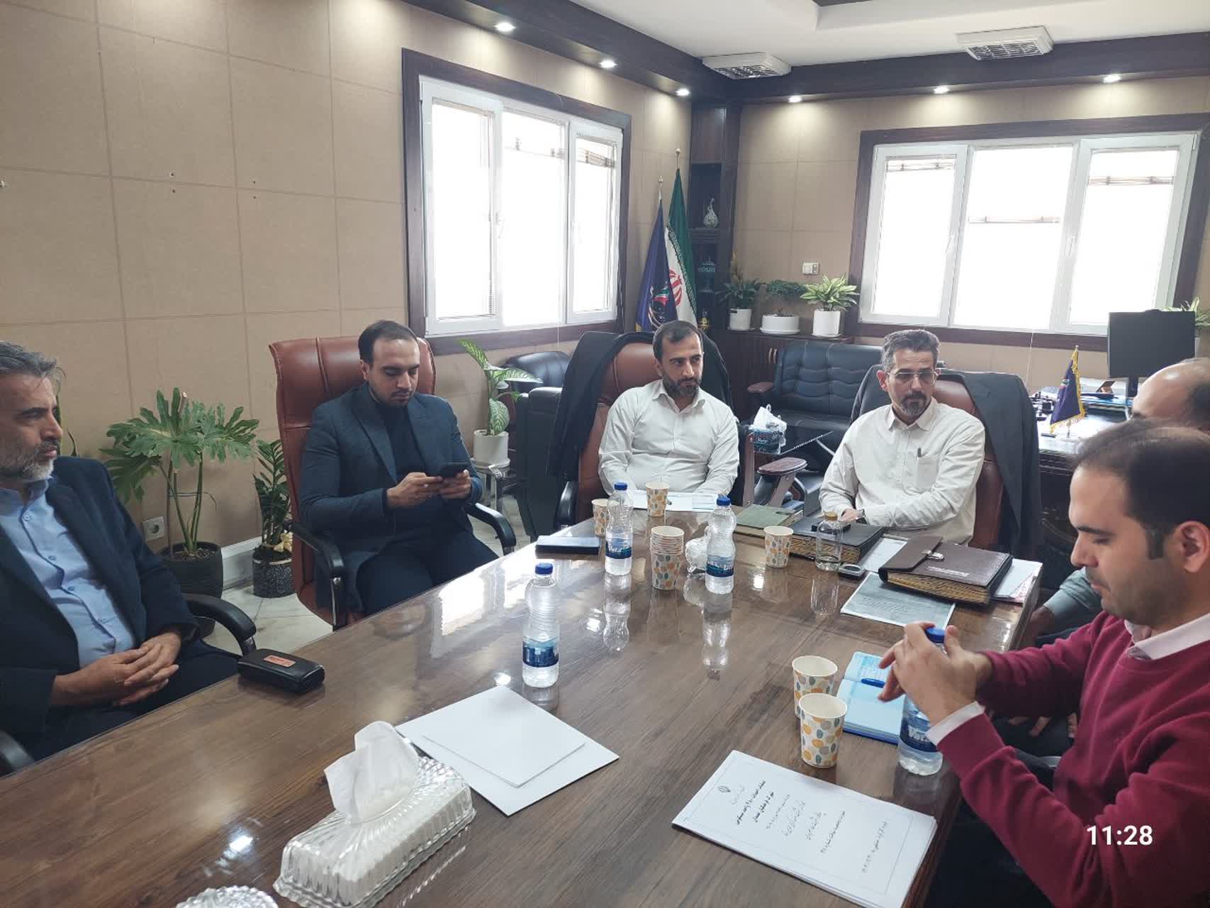 جلسه بررسی روند پیشرفت پروژه های استان و راهکارهای تسریع در تکمیل پروژه مدنی و فرهنگیان-1