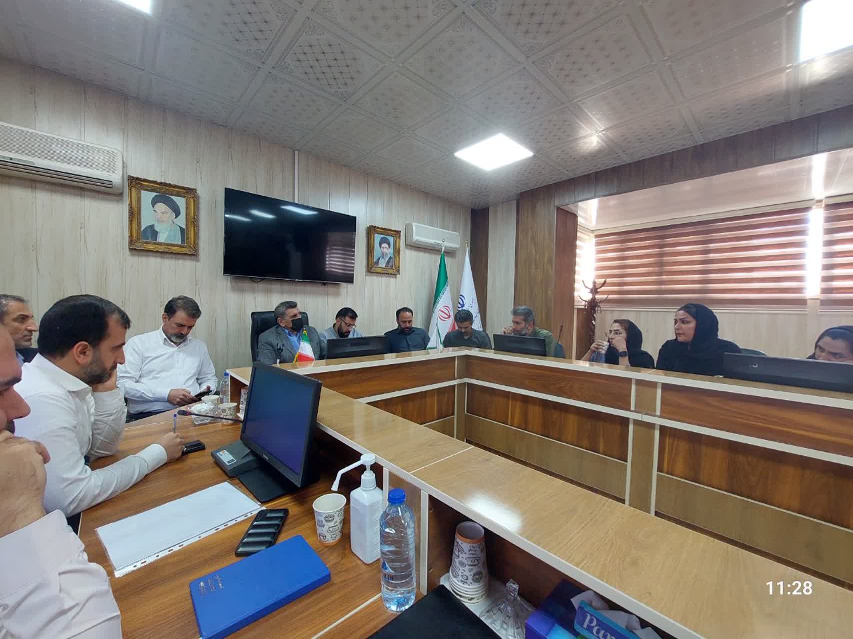 جلسه بررسی موضوعات و مسائل پروژه ۱۶۸ واحدی زاهدان-01