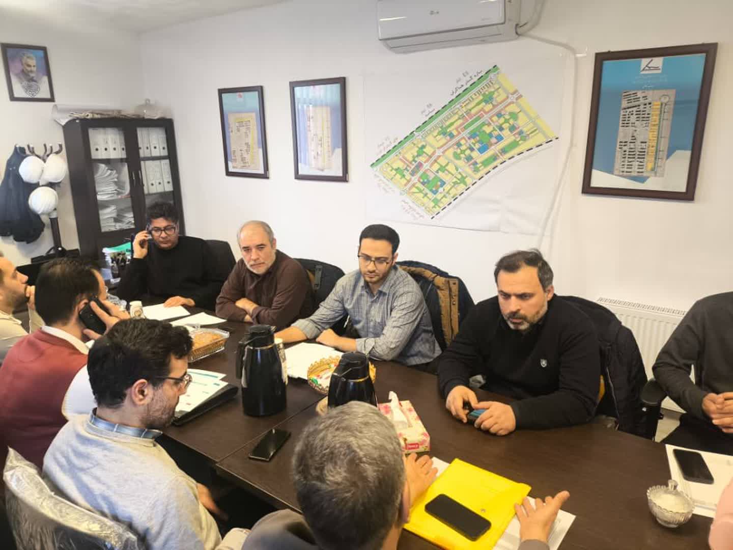 جلسه بررسی مسائل پروژه فولادشهر اصفهان-07