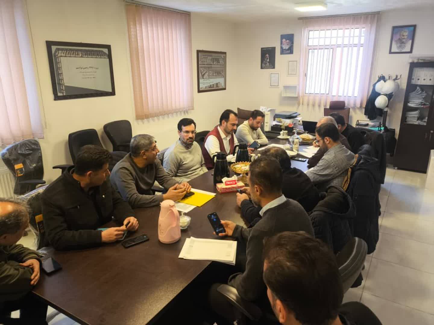 جلسه بررسی مسائل پروژه فولادشهر اصفهان-08